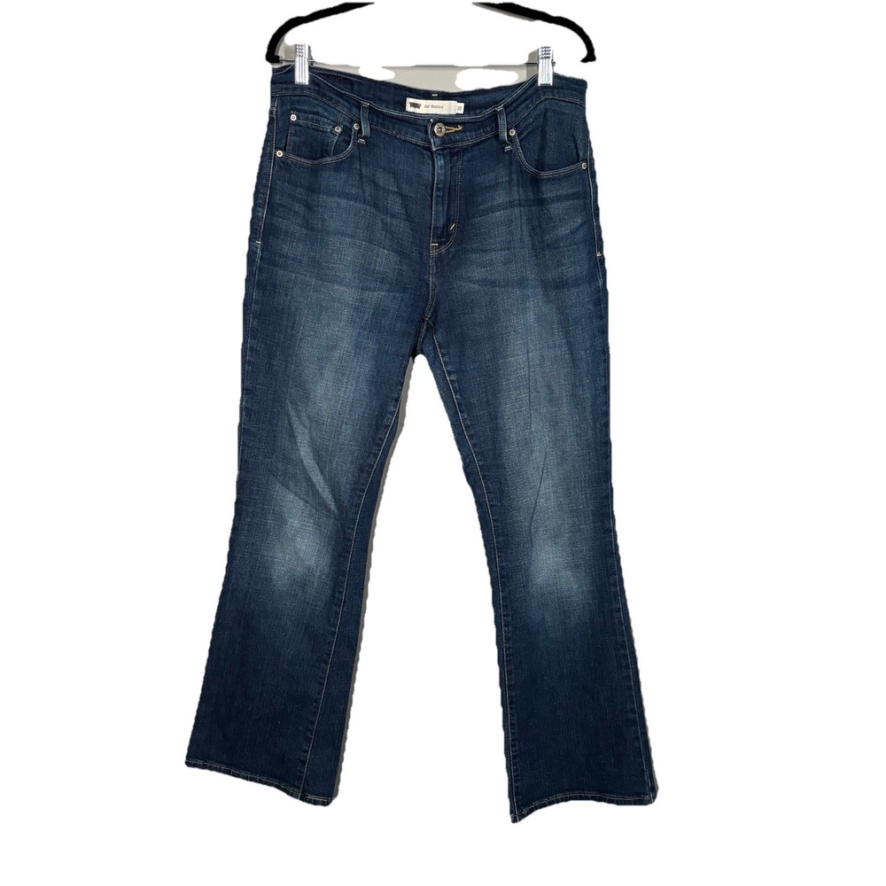 Levis 515 Bootcut Jeans Womens Size 10 Medium Wash Blue Denim Pants Mid Rise